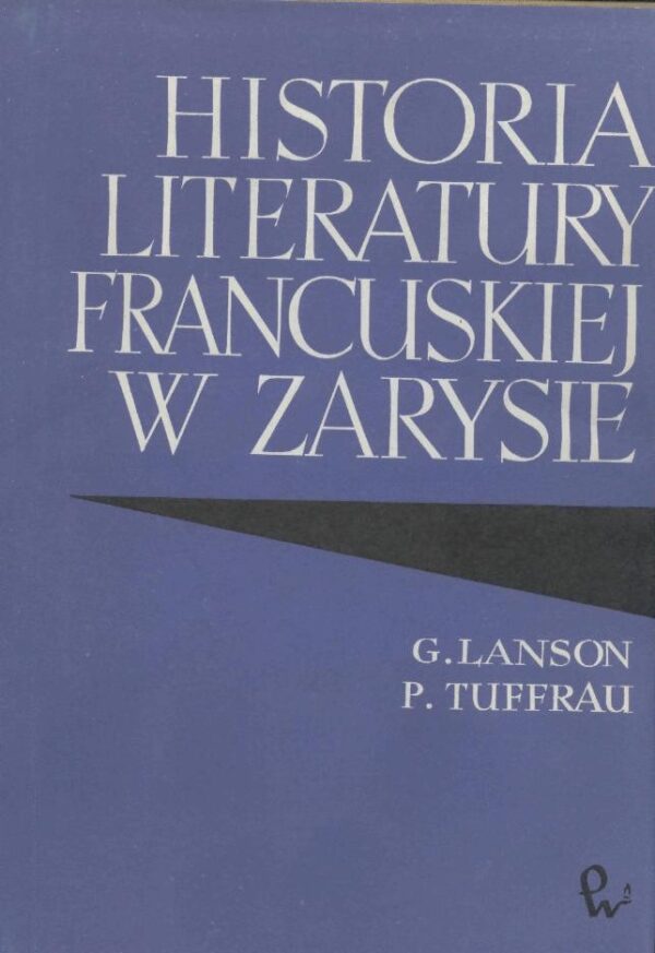 Historia literatury francuskiej w zarysie