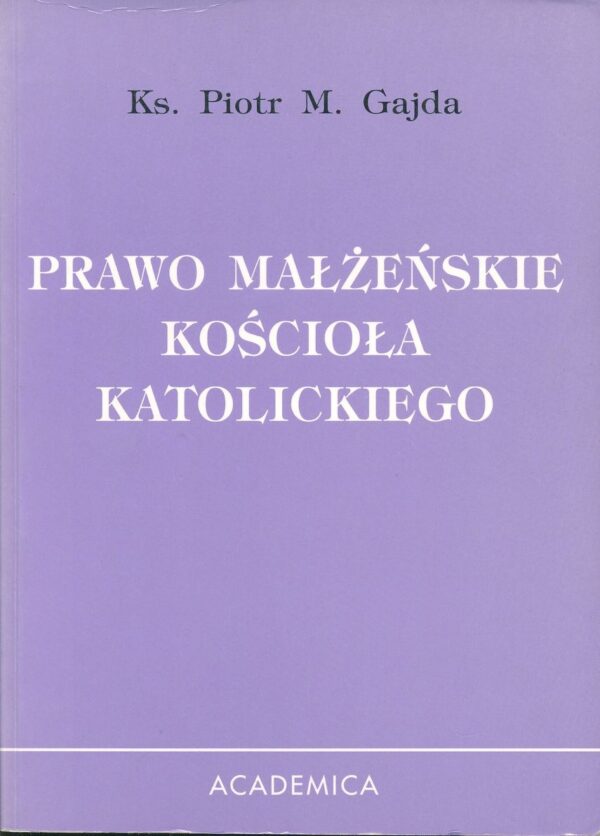 Prawo Małżeńskie Kościoła Katolickiego