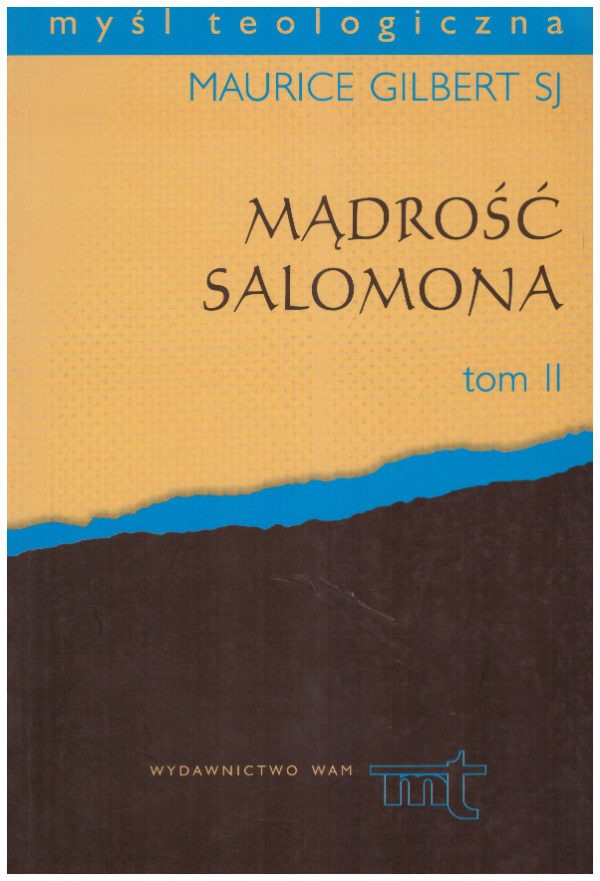 Mądrość Salomona. Myśl teologiczna. Tom II