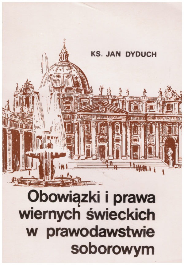Obowiązki i prawa wiernych świeckich w prawodawstwie soborowym